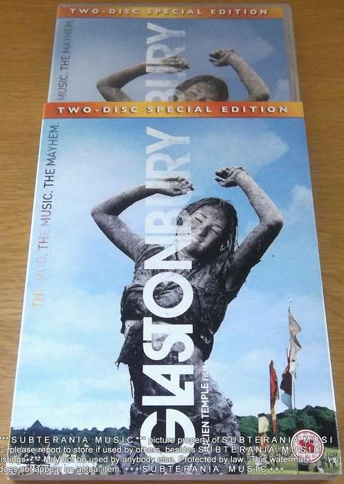 GLASTONBURY 2 DVD Special Edition Glastonbury Festival