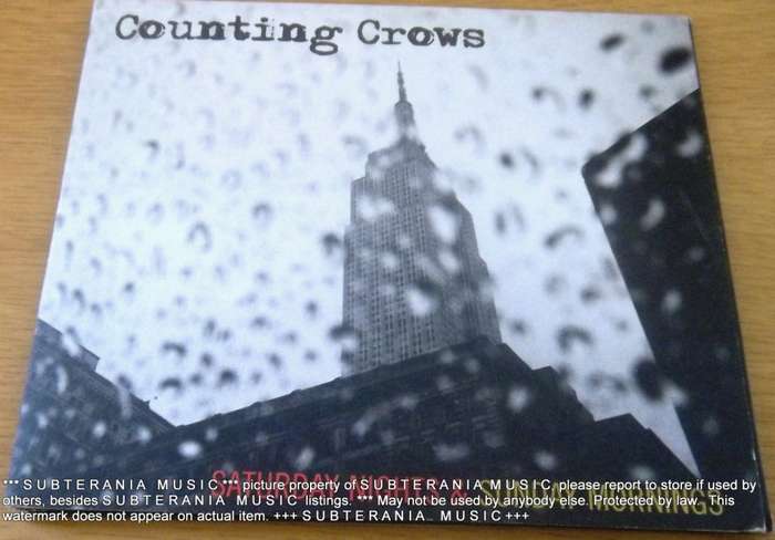 COUNTING CROWS Sunday Nights and Sunday Mornings  [Shelf G Box 9]