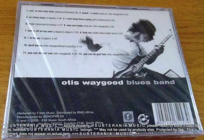 OTIS WAYGOOD BLUES BAND Otis Waygood Blues Band CD