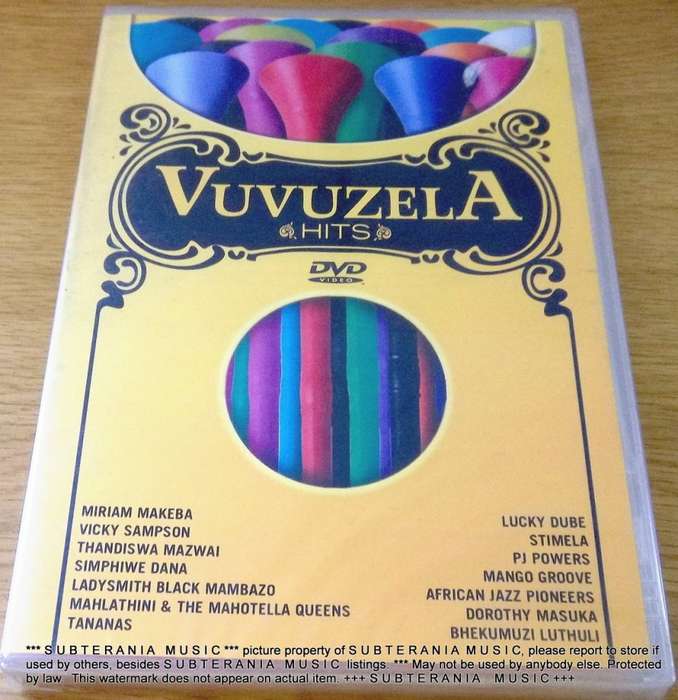 VUVUZELA HITS PAL DVD (DVD) Miriam Makeba STIMELA Vicky Sampson