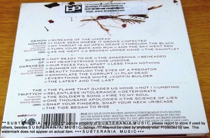 DEMON HUNTER Death, A Destination 3XCD SEALED]