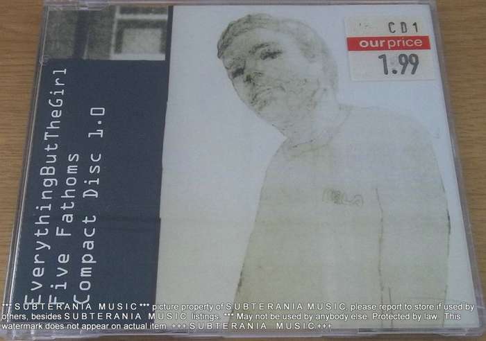 EVERYTHING BUT THE GIRL Five Fathoms CD Maxi Single   [Shelf G Box 18]