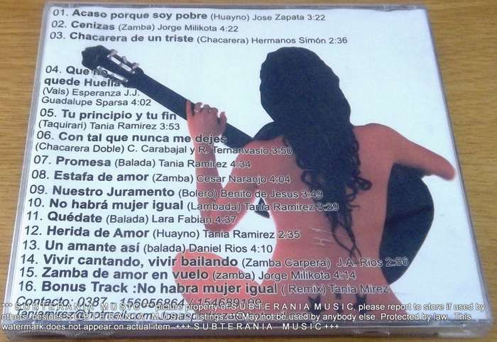 TANIA MIREZ Promesa [Shelf G Box 18]