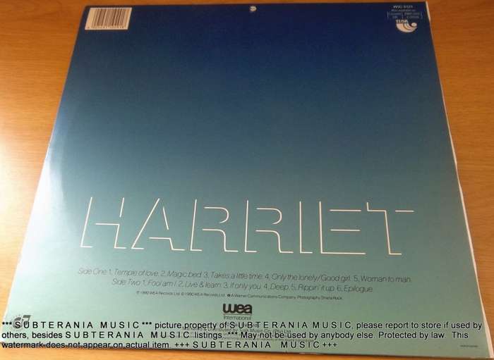 HARRIET Woman to Man Vinyl Record