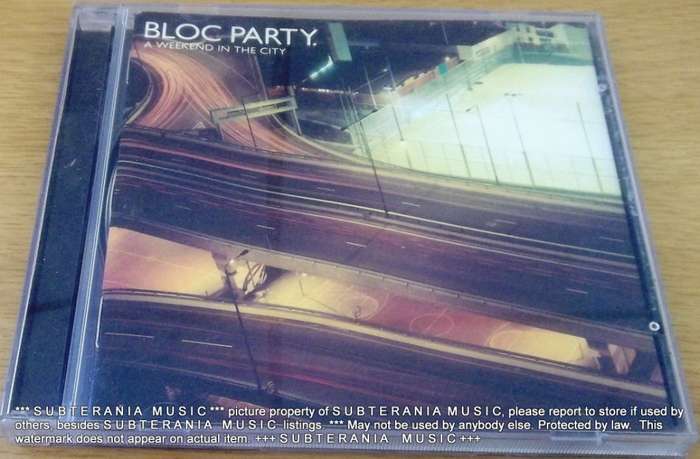 BLOC PARTY A Weekend in the City  [Shelf G Box 20]