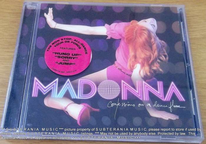 MADONNA Confessions on the Dance Floor  [Shelf G Box 20 + main stock room]