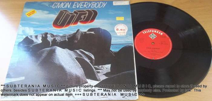 UFO C`Mon Everybody Vinyl Record