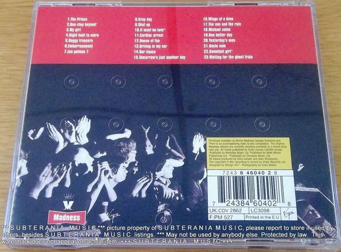 MADNESS The Very Heavy Sound The Best Of [Shelf G Box 21]
