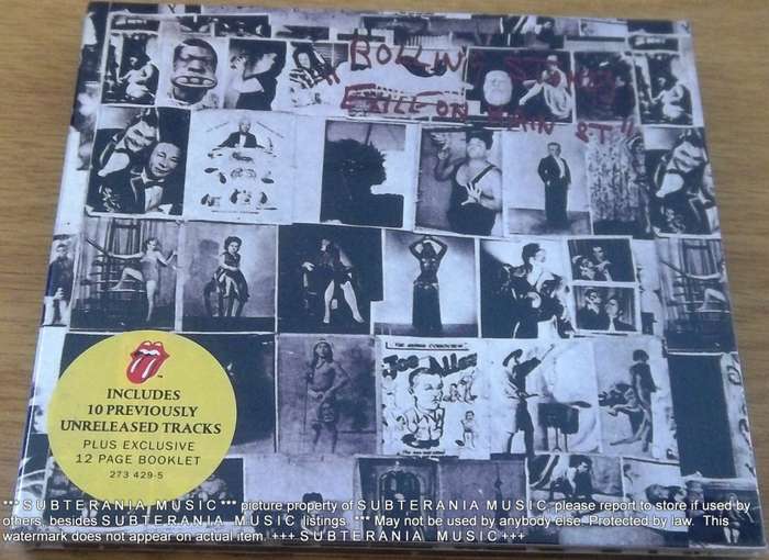 THE ROLLING STONES Exhile on Main Street Deluxe Edition EUROPE Cat# 273 429-5