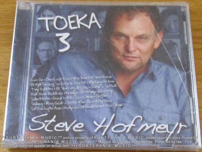 STEVE HOFMEYR Toeka 3  [Shelf G Box 2]
