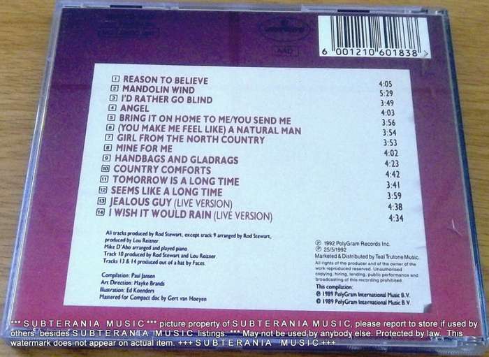 ROD STEWART The Ballad Album  [Shelf G Box 11]