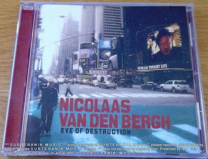 NICHOLAAS VAN DER BERGH  Eye of Destruction  [Shelf G Box 13]