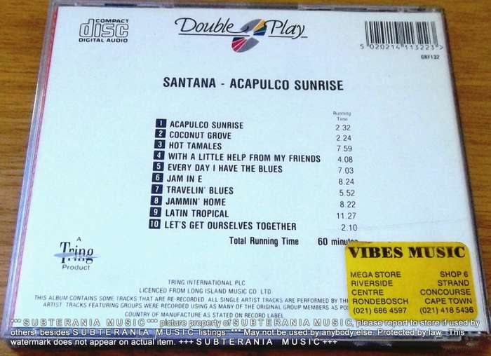 SANTANA  Acapulco Sunrise [Shelf G Box 15]
