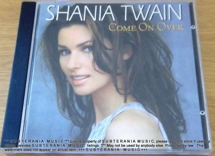 SHANIA TWAIN Come On Over  [msr VG+]