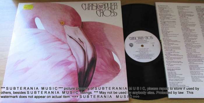 CHRISTOPHER CROSS Another Page Vinyl Record [in office]