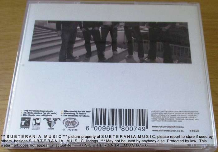 FOKOFPOLISIEKAR Monoloog in Stereod   [Shelf G Box  23]