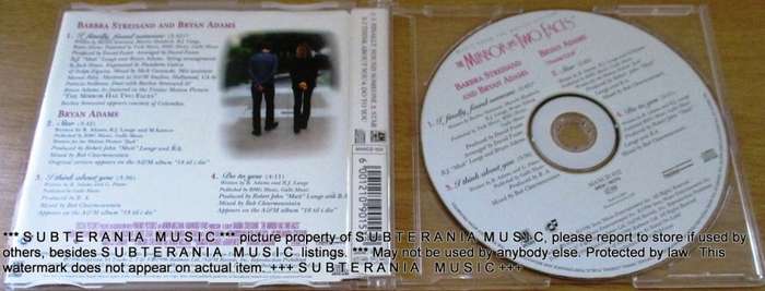BRYAN ADAMS I Finally Found Someone CD Single South African Pressing