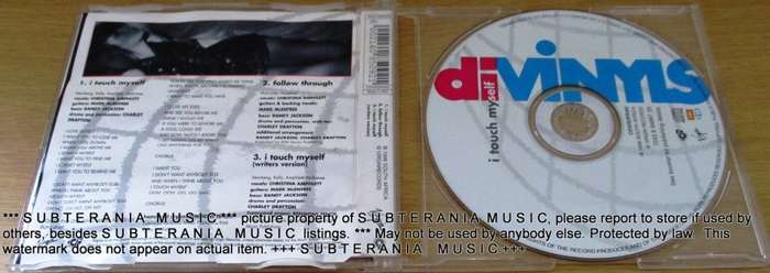 DIVINYLS Touch Myself CD Single [Shelf G Box 23]