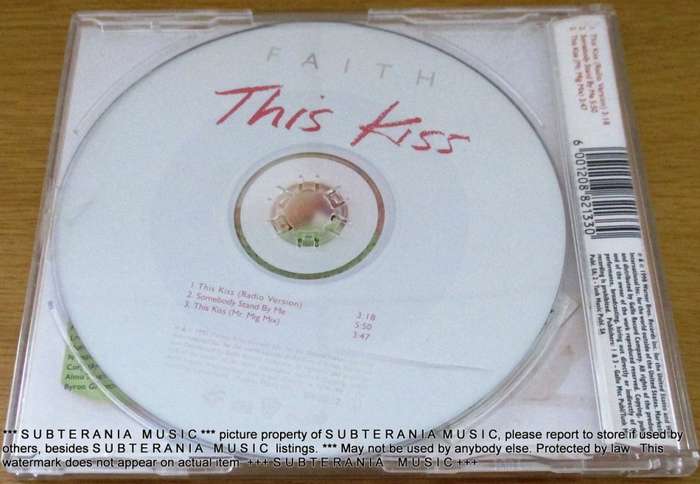 FAITH HILL This Kiss  CD Single [Shelf G Box 23]