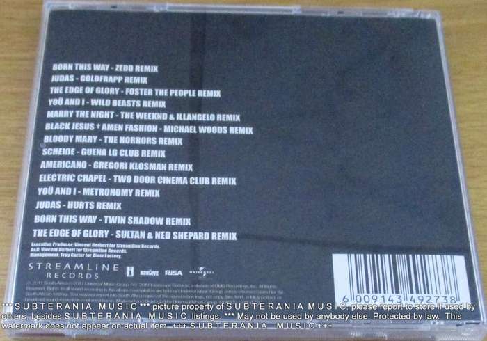 LADY GAGA  Born this Way The Remixes