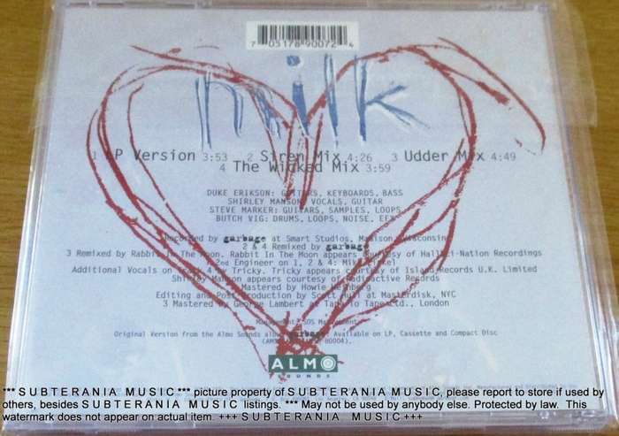 GARBAGE MIlk USA Maxi Single CD
