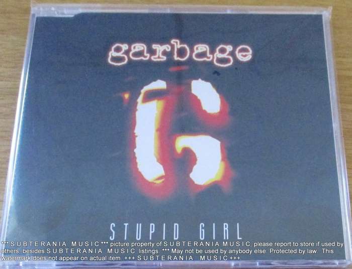 GARBAGE Stupid Girl European Maxi CD Single