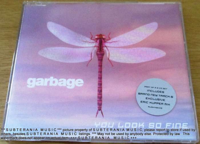 GARBAGE You Look So Fine UK Maxi CD Single