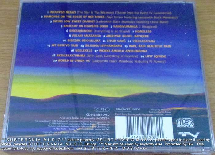 The Best of LADYSMITH BLACK MAMBOZA  The Star and Wiseman  Import CD [Shelf G box 24]