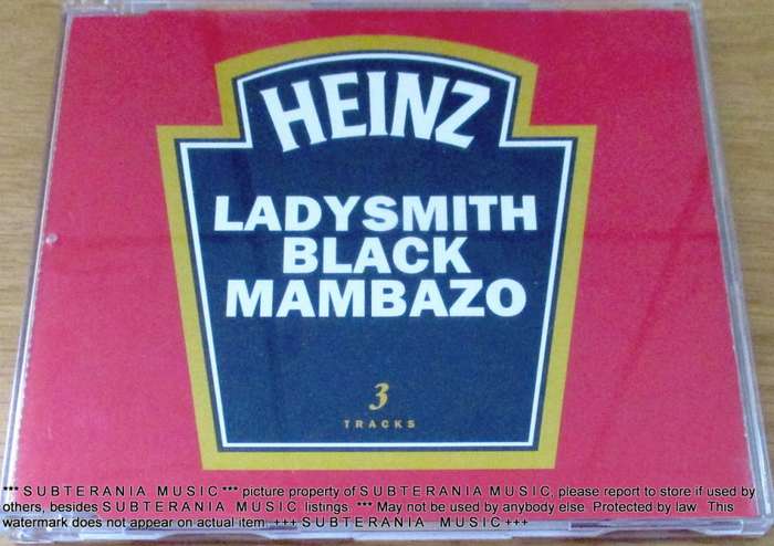 LADYSMITH BLACK MAMBAZO Heinz CD Single  [Shelf G box 24]