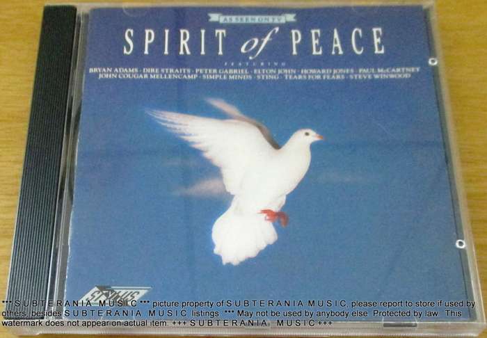 SPIRIT OF PEACE POP COMPILATION  CD [Shelf G box 24]