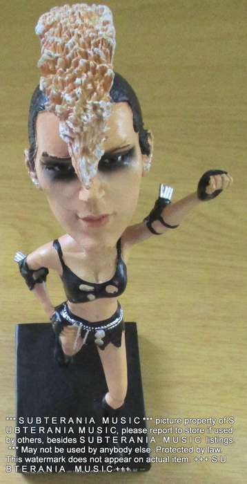 WENDY O WILLIAMS 1982 Throbblehead Figure from PLASMATICS PUNK band