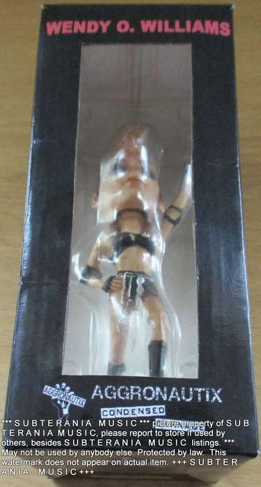 WENDY O WILLIAMS 1982 Throbblehead Figure from PLASMATICS PUNK band