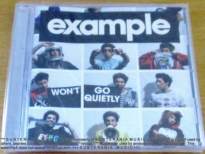 EXAMPLE Won't Go Quietly CD