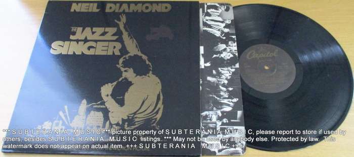 NEIL DIAMOND The Jazz Singer IMPORT VINYL RECORD