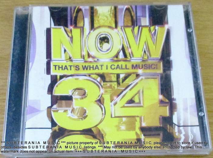 NOW That`s What I Call Music 34 [Shelf G Box 9]