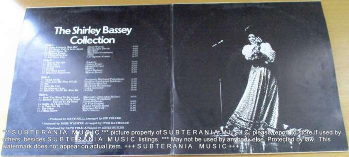 SHIRLEY BASSEY The Shirley Bassey Collection 2 X VINYL RECORD