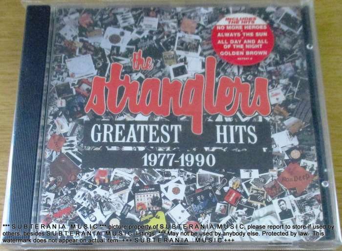 THE STRANGLERS Greatest Hits 1977-1990. [SHELF G BOX 10]