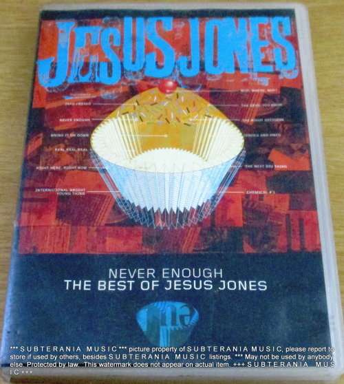 JESUS JONES Never Enough The Best Of Jesus Jones