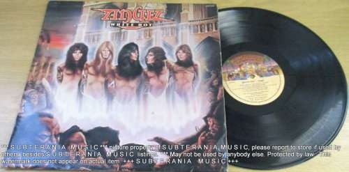 ANGEL  White Hot VINYL RECORD