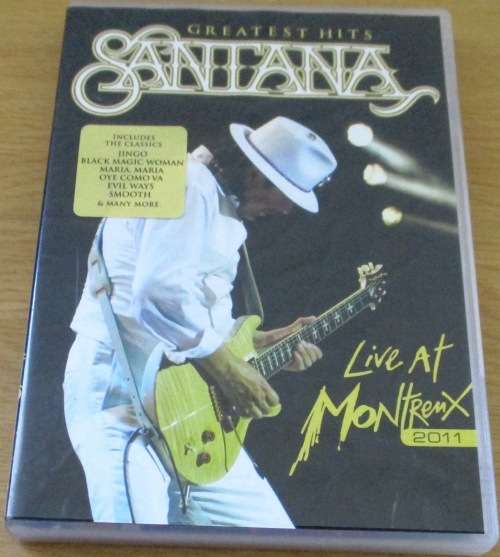 SANTANA Greatest Hits Live at Montreux 2011 DVD
