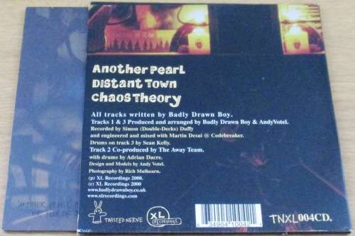 BADLY DRAWN BOY Another Pearl Promo CD [Shelf G Box 9]