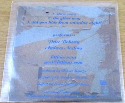 PETER DOHERTY  Litt`ans Promo CD [Shelf G Box 6]