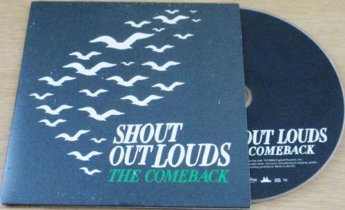 THE SHOUT OUT LOUDS The Comeback + Howl Howl Gaff Gaff Promo CDs [Shelf G Box 6]