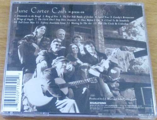 JUNE CARTER CASH Press On IMPORT  [Shelf Z Box 10]