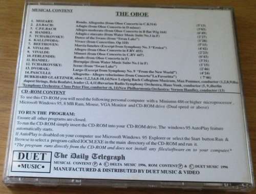 THE INSTRUMENTS OF THE ORCHESTRA The Oboe  [Classical Box 2]