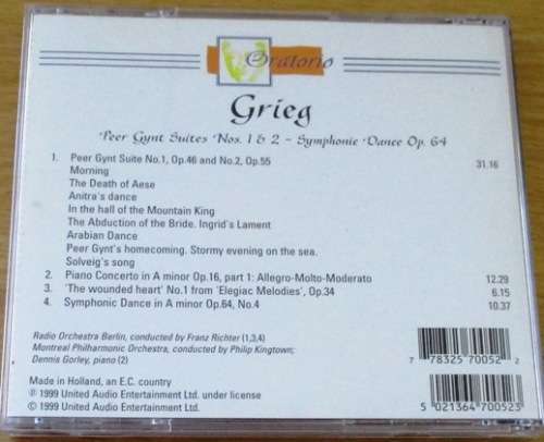GRIEG   [Classical Box 4]