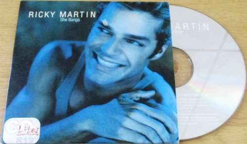 RICKY MARTIN She Bangs CD LITE [Shelf G Box 11]