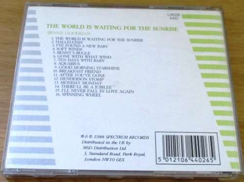 BENNY GOODMAN The World is Waiting for the Sunrise   [Classical Box 4]