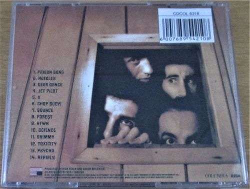 SYSTEM OF A DOWN Toxicity   [Shelf Z Box 2]