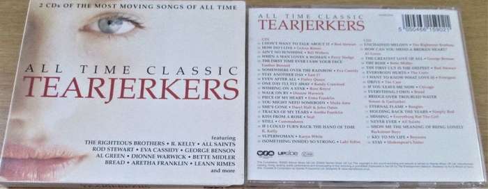 VARIOUS All Time Classic Tearjerkers    2xCD   [Shelf Z Box 10]